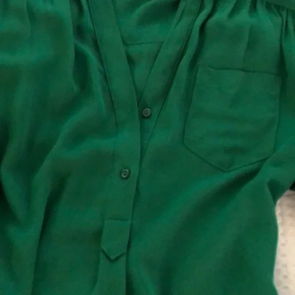 Stitch fix Hawthorne green medium top like new - Picture 3 of 4